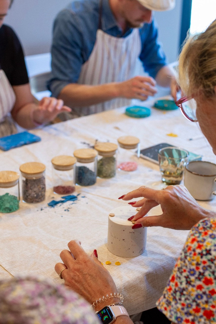 Jesmonite Craft Workshop